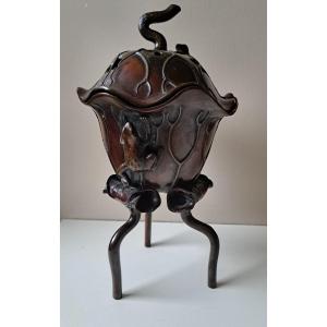 Bronze Perfume Burner Meiji Period