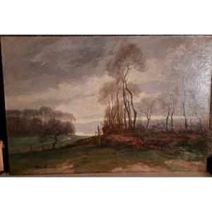 Landscape By Victor Lhomme 1870-1957