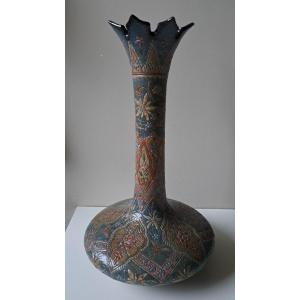 Thun (swiss) Faience Vase