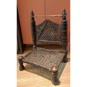 Chair From The Swatt Valley Pakistan 19th Century