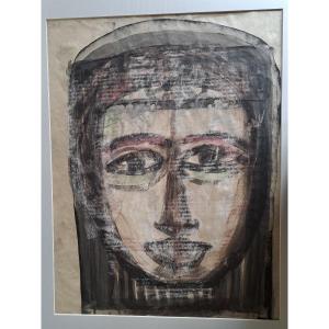 Portrait Of A Woman By Karin Riedel