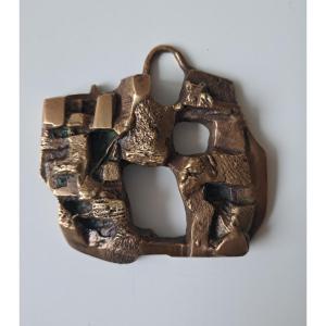 Bronze Pendant Sculpture By Bulgarian Artist Nicolas Manev