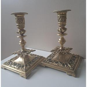 Pair Of Charles X Candlesticks