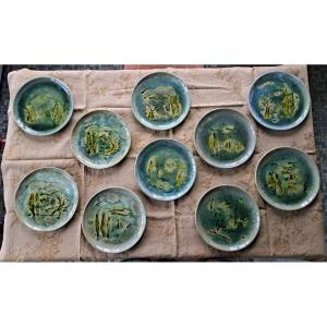 10 Wertel Dinner Plates