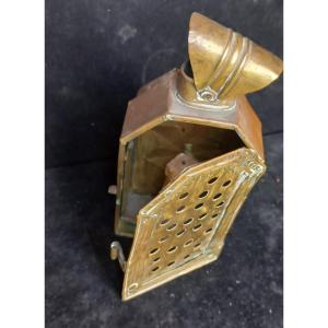 Portable Brass Lantern