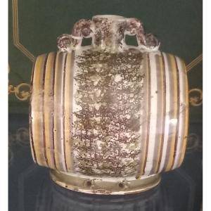 18th Century Earthenware Barrel 
