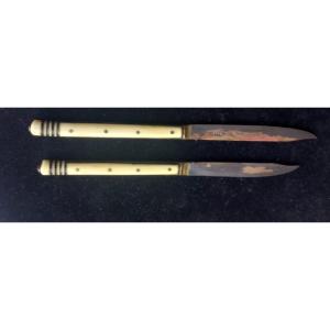 2 Knives From A Hunting Kit