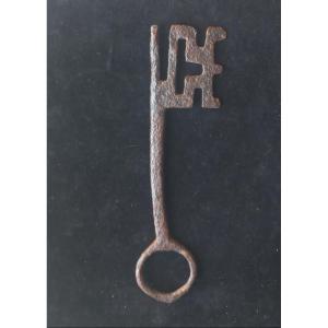 Wrought Iron Key From The 11th Or 12th Century 