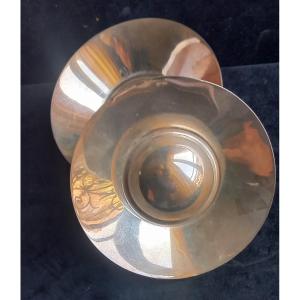 2 Identical Bordeaux Silver Wine Tasters