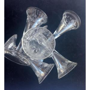 Set Of 5 Liqueur Glasses 