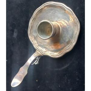 Hand Candle Holder In Silver From Nantes