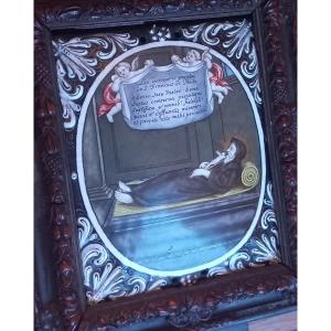 Saint Francis Of Paola - Limoges Enamel