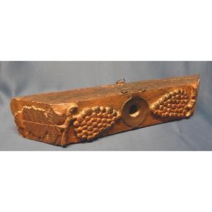 Barrel Lock With Wine Grapes