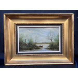 Olivier Donato: Oil On Wood
