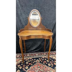Art Deco Style Walnut Dressing Table