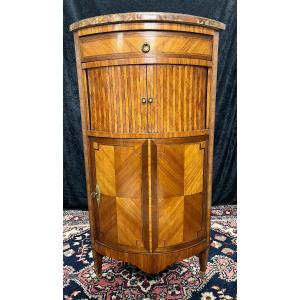Louis XVI Style Corner Cabinet, Faubourg Saint Antoine