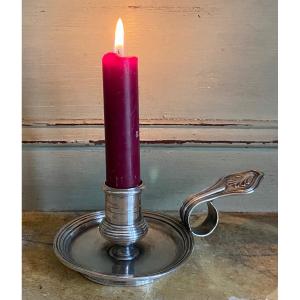 Hand Candlestick, Silver, Paris, 1742