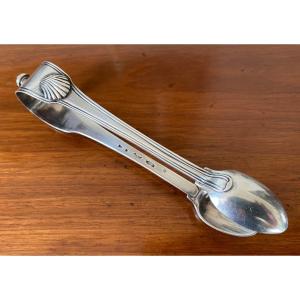 Bordeaux, Sugar Tongs, Silver, 18th Century