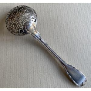 Sugar Spoon, Sugar Shaker, Silver, Rimmed, Paris 1777