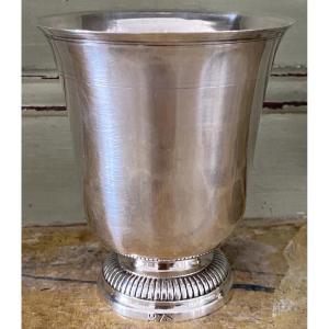 Debrie, Tulip Timbale, Silver, Paris, 1738