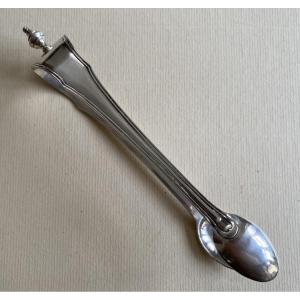 Sugar Tongs, Silver, 18th Century