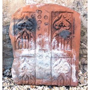 Terracotta Fireplace Plate