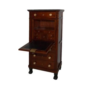 Secrétaire En Acajou époque Premier Empire 