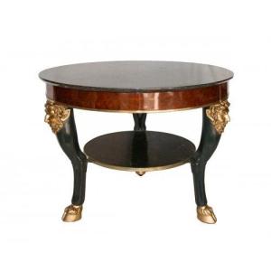 Pedestal Heads Of Fauns Consulate Period