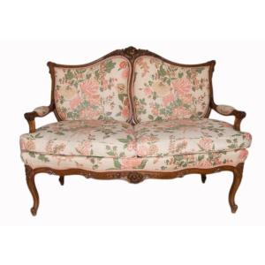 Louis XV Style Bench Late Nineteenth Century