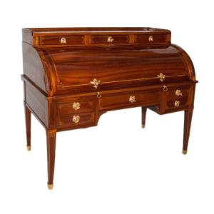 Cylinder Desk Louis XVI Pierre Mantel