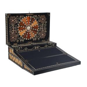  Indo English Ceylon Travel Writing Case Late 19th Century 
