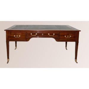 Louis XVI Mahogany Desk Plat, 18th Century