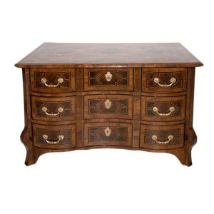 Mazarine Marquetry Chest Of Drawers, Louis XIV Period – Early 18th Century