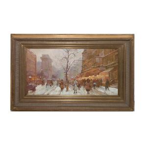 Paris, Porte Saint-denis Eugène Galien-laloue (1854–1941)