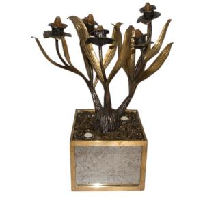 Maison Jansen Illuminated Garden Planter, 1970s