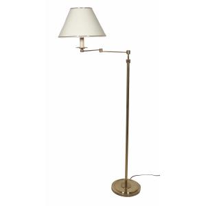  Maison Baguès Gilt Bronze Reading Lamp, 1970s