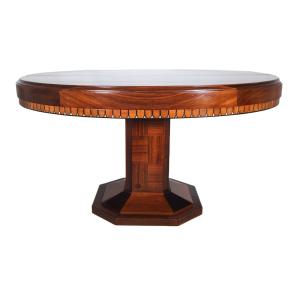 Dining Table Signed Majorelle, Art Deco Period 