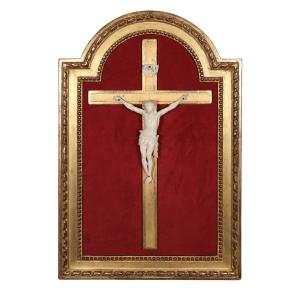 Ivory Christ Figure, 19th Century