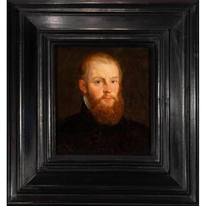 Portrait Of A Man, Workshop Of Thomas Key Flanders Late 16th Century