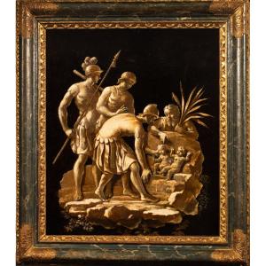 The Discovery Of Romulus And Remus By Faustulus , Dated 1564