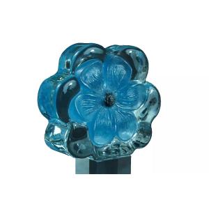 Antique Large Crystal Glass Paste Paperweight Signed Daum France Coppelia