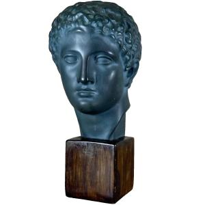 Sculpture, Plaster, After The Ancient Portrait Rome Greece Hermes