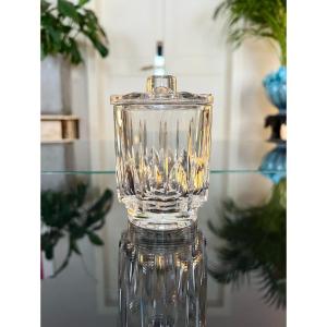 Vintage Cut Crystal Mustard Pot