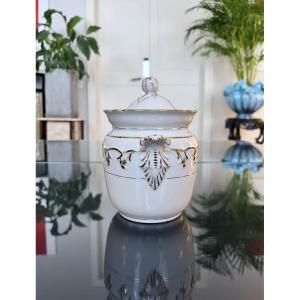 Old Paris Porcelain Sugar Bowl - Tea Coffee