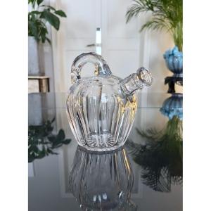 Saint Louis Crystal Decanter - Alcohol Bar Bottle - Art Deco
