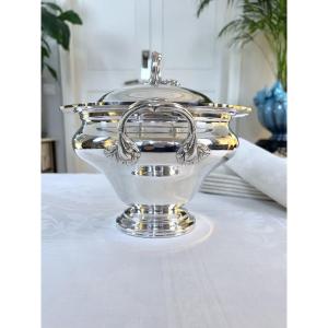 Nickel Silver Tureen - 20th Century Vintage - Shaped Piece