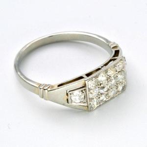 1920s White Gold And Diamond Ring