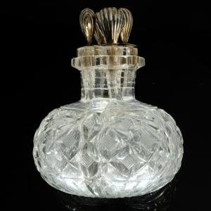 4 Perfume Bottles In One - Crystal And Silver-gilt, Restoration Period