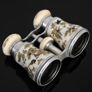 Shibayama Napoleon III Inlay Theater Binoculars