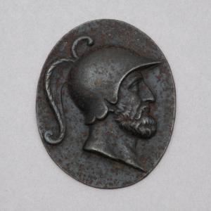 Berlin Iron Cameo, Early 19th Century